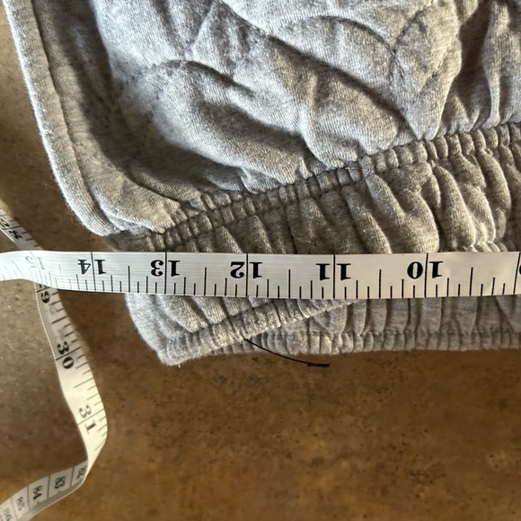 PacSun pants - light heather gray “Easy Quilted Joggers” sweatpants - Picture 9 of 11